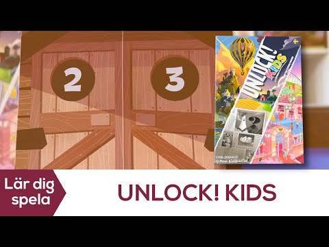 Unlock! Kids: Detective Stories, Board Game