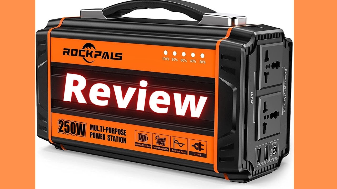 Rockpals Portable Power Station 250w Review: You need this in your