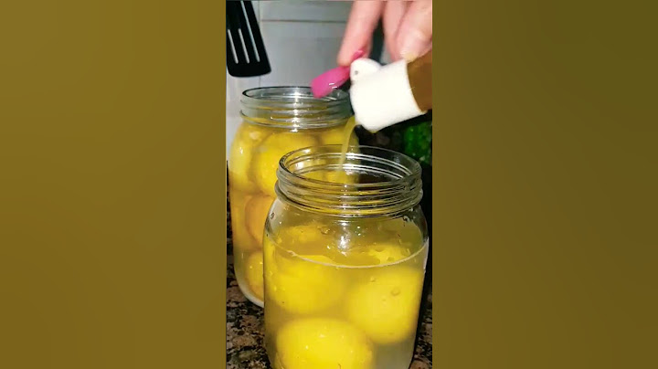 #الحامض مصير بطريقة سهلة وسريعة🍋🍋🍋🍋