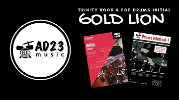 GOLD LION | Trinity Rock & Pop Drums Initial