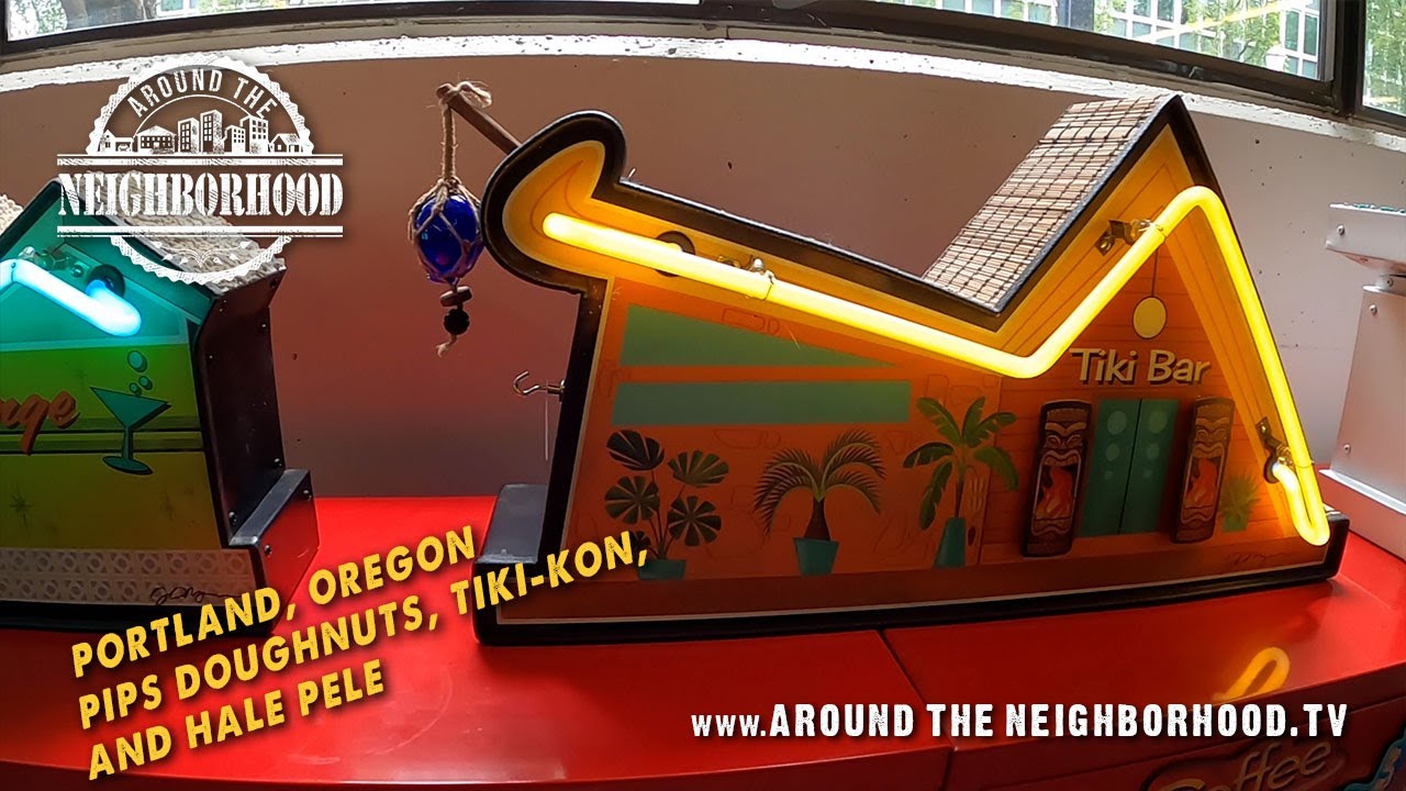 Portland, Oregon - Pip's Doughnuts, Tiki-Kon, & Hale Pele