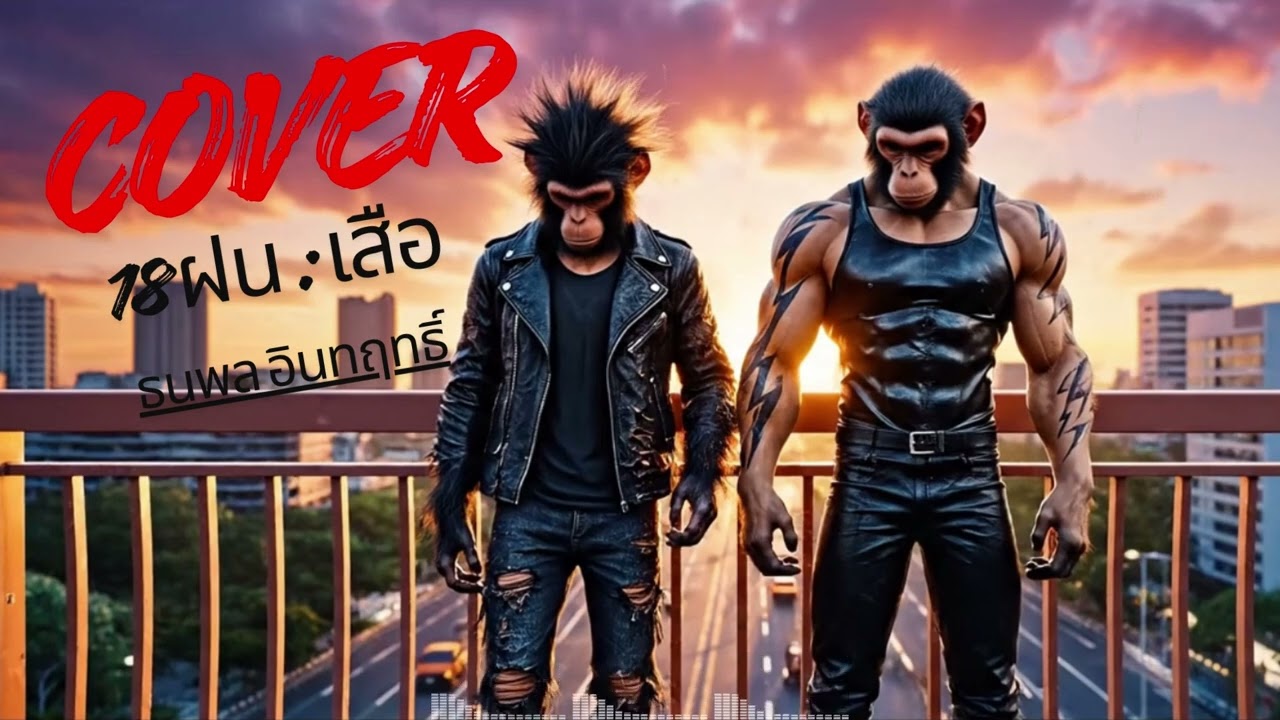 18 ฝน - เสือ [Cover] - Brutal Monkey Brand [ลิงร็อค]