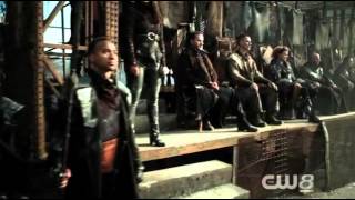 Lexa and Prince fight and Queen dies + Clexa || The 100 || 3x04