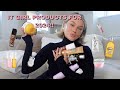 It girl products for 2024 tiktok viral beauty skin hair shower body