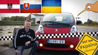 The Kiwi EV goes to... Україні? (Ukraine)(My electric car was not designed to leave the city - but where's the fun in that? So, to push it (and me) out of its comfort zone, I drove it to Uzhhorod, Ukraine., 2016-05-22T12:25:21.000Z)