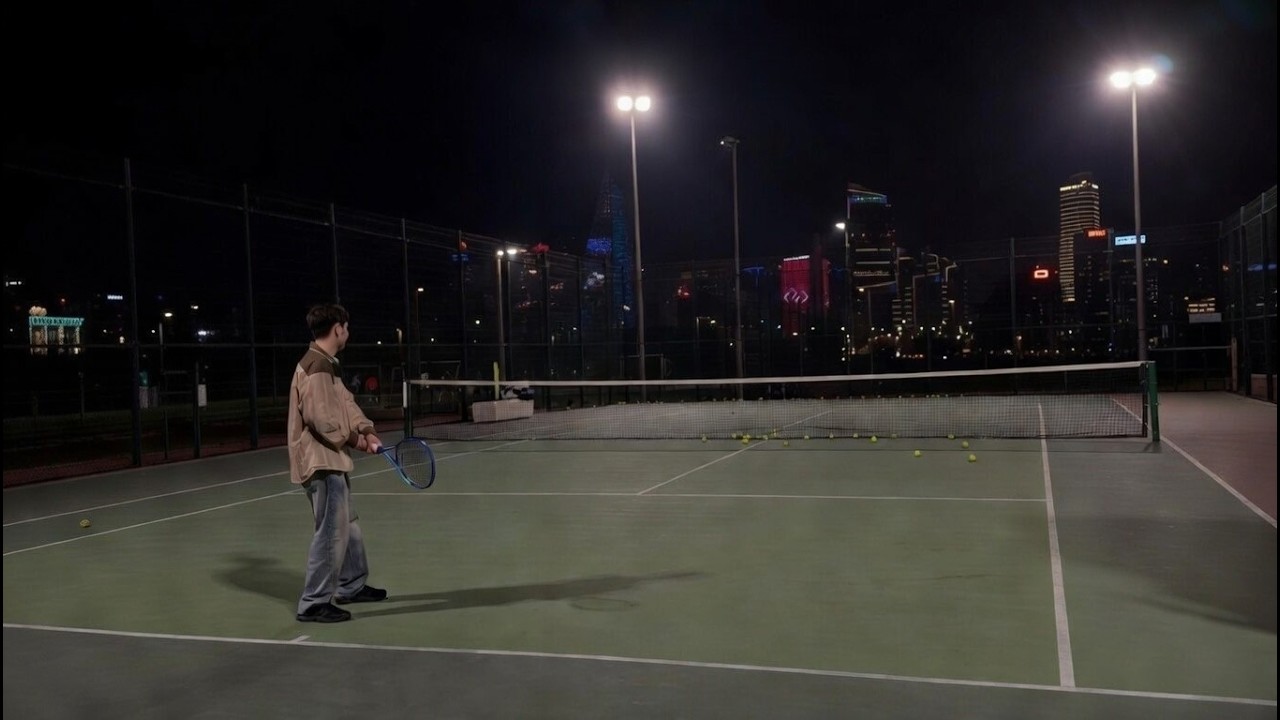 Теннис уйныйбыз:) 