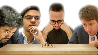 Overqualified People Play Chess For Ants | Hikaru, Giri, Rozman & Radjabov w/ Chaturaji variant