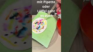 Buntes Deko-Osterei Mit U3 Kindern Aus Wattepad Mit Filzstiften Basteln Www.uwe-Eschner.de