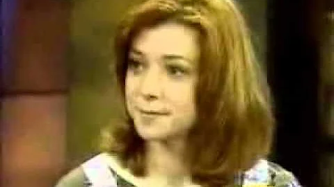 Alyson Hannigan on Vampire Willow