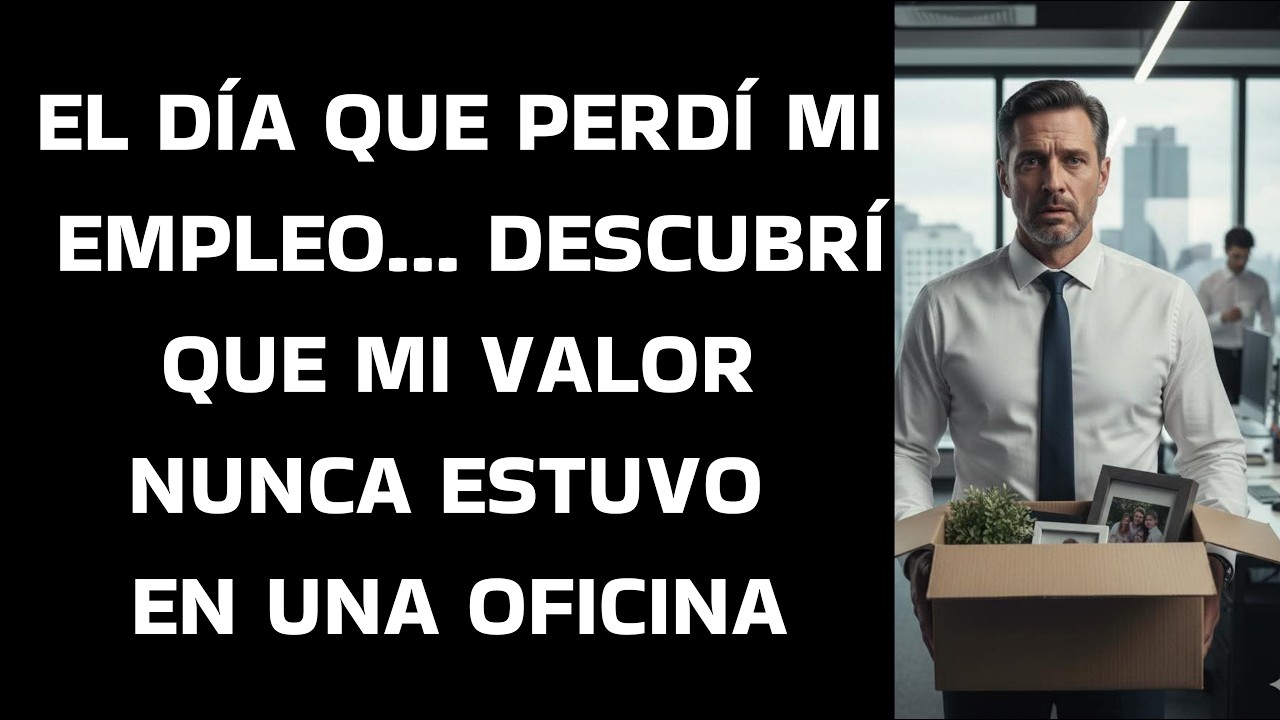 EL DÍA QUE PERDÍ MI EMPLEO… DESCUBRÍ QUE MI VALOR NUNCA ESTUVO EN UNA OFICINA