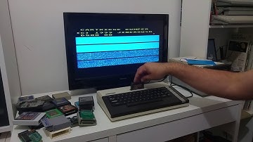 How to Backup an 8k or 16k Cartridge on a standard Atari 800XL with no extra hardware