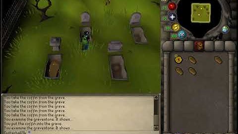 Old School RuneScape Random Events: Gravedigger