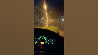 story wa & ig nyetir mobil malam hari saat hujan deras soundtrack utopia hujan