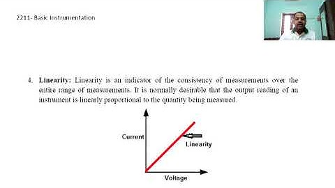 Static and dynamic characteristics of Instruments Lecture- 04