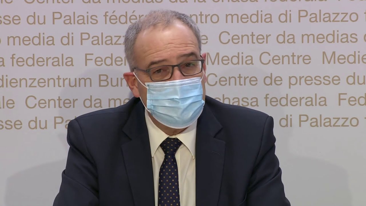 20 01 2021 Br Parmelin Zu Coronavirus Covid 19 Entscheide Des Bundesrats Youtube