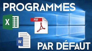 Comment changer les programmes par défaut dans Windows 10 ?