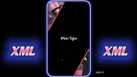 Tanhaaiyon Mein Tujhe Photo xml file (pic xml) #xml #xmlpreset