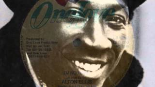 ALTON ELLIS ~ I'M NO FOOL ~ 12"  (ONE LOVE) REGGAE