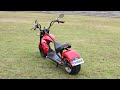 How to release the speed of the harley electric scooters rooder citycoco chopper