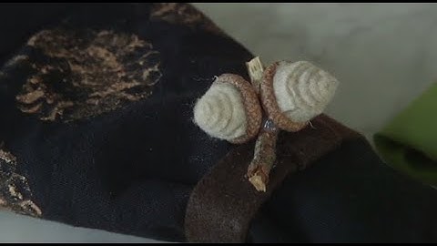 DIY Craft: Acorn Napkin Rings with Felt