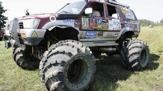 Покатуха джип клуба оффроадмастер 4x4.The MUD 4x4 extreme.оффроад off-road тюнинг в грязь болото(Тойота 4раннер/сурф 4runner Surf на колесах Я170 арки на мостах газ-66 принимал участие и остался доволен результато..., 2013-09-08T20:53:13.000Z)