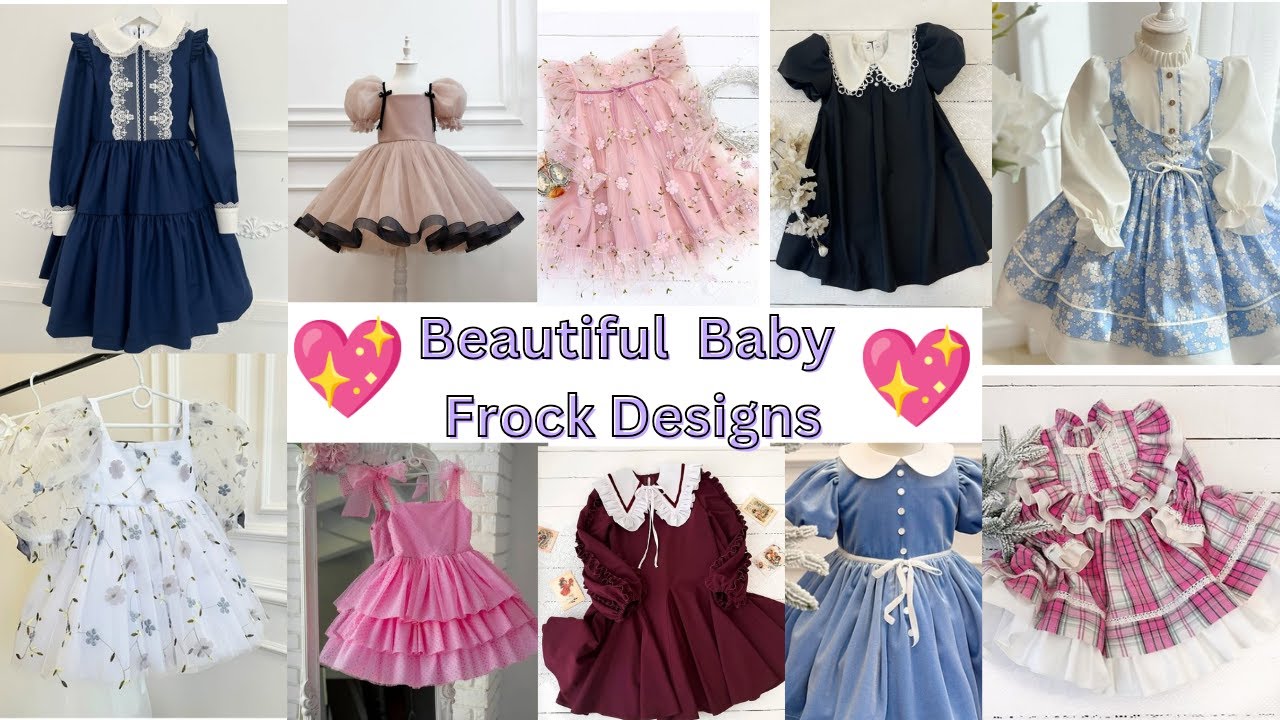 Baby Girl Frock Designs for Eid 2025|| Winter Baby Frock Designs || Eid dresses