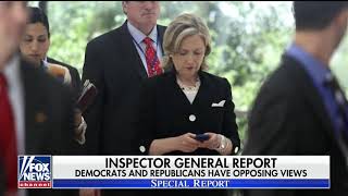 Special Report -Monday 18 June -  Reaction to Horowitz testimony splits along party lines
