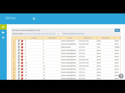 Install DbFace On premise on Docker Ubuntu