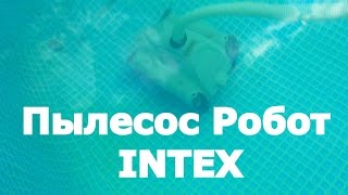 Подводный пылесос - робот INTEX // Каркасный бассейн Intex(Каркасный бассейн Intex // Как правильно очистить воду в бассейне Меня зовут Андрей и я хочу с вами поделиться..., 2016-06-25T09:15:34.000Z)