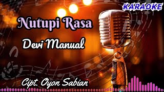 Nutupi Rasa [Devi Manual] Tarling Karaoke