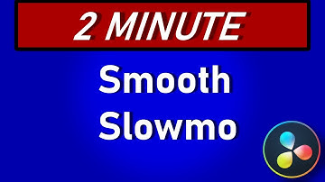 Smooth slow-motion tutorial with only 30 fps!, in Davinci Resolve 16