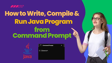 How to Compile & Run Java Program from Command Prompt  #javaforbeginners