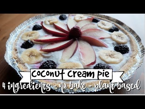 No Bake Coconut Cream Pie Tart (Simple & Delicious)