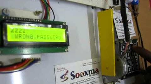 Bank locker security system based on Keypad and stepper motor