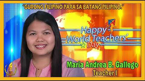 CAMILING CENTRAL DISTRICT WORLD TEACHERS