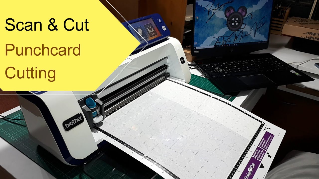 Cutting knitting machine punch cards with the Cricut Joy 