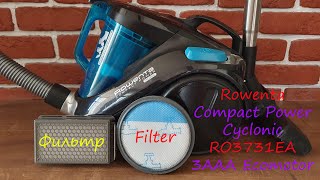 :    Vacuum cleaner Rowenta Compact Power Cyclonic RO3731EA   filter
