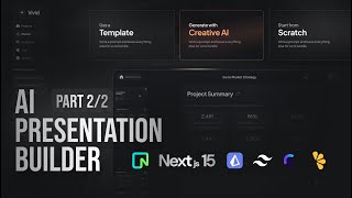 AI Presentation Builder (PART 2/2) - Nextjs 15, OpenAI, LemonSqueezy, Prisma, Clerk, Neon