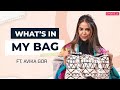 Whats in my bag with avika gor  fashion  beauty  avika gor  pinkvilla