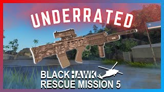 картинка: Самая НЕДООЦЕНЕННАЯ пушка (поверьте мне...) | Blackhawk Rescue Mission 5 ROBLOX