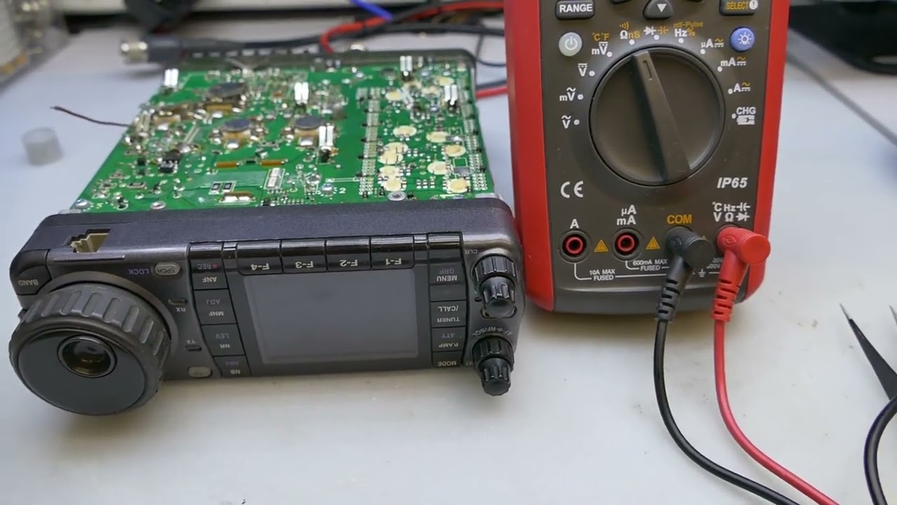 Icom IC 7000 for post-purchase review… with a surprise - YouTube