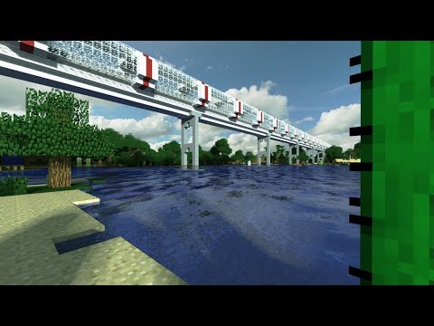 Водный Мир Minecraft 1.15.2 / Water World Minecraft 1.15.2 / ТУННЕЛЬ НАД ВОДОЙ/ ОБРАТНАЯ ПИРАМИДА