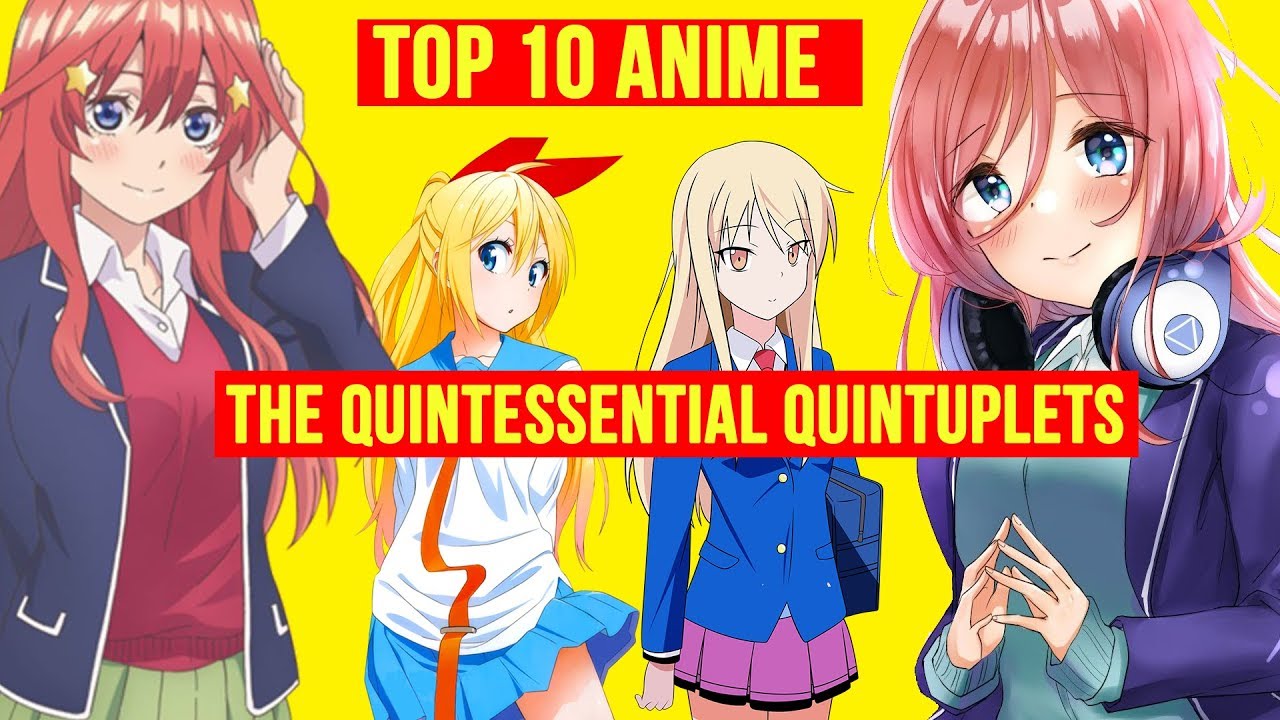 10 Anime Like The Quintessential Quintuplets  AnimePlanet