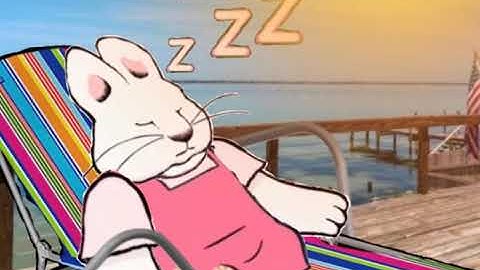 Sleepy Ruby Resting,Sleeping,Snoring & Taking A Nap On The Dock (ASMR)