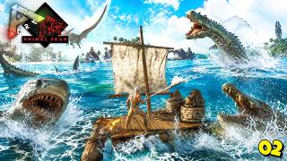 100+ Deaths Later... I Built The Ultimate Mountain Base 🔥 Genesis Part 1 🔥 : Ark Genesis Part 1 #2