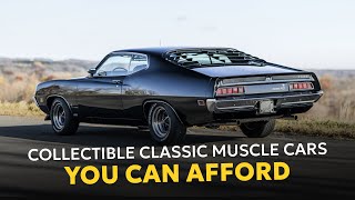 Collectible Classic Muscle Cars You Can Actually Afford!
