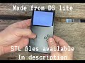 Analogue Pocket Tribute (DS lite Mod) Game Boy Macro DMG-103 LongBoy, 3d Printed! Plays GBA/DS Games