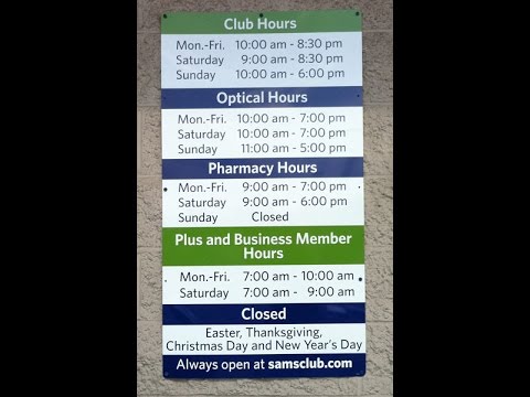 Is Sam'S Club Open On July 4Th - sam's club hours- sams club times