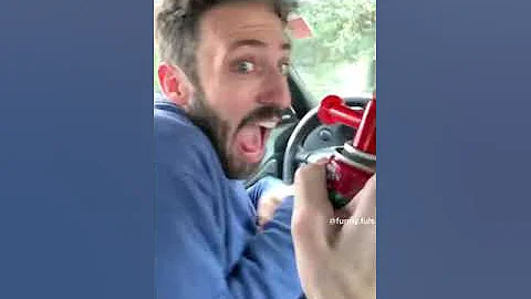 Air horn pranks 😂😂 #funny #funnyvideo #funnyvideos #prank #fail #scarepranks #fails