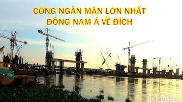CỐNG NGĂN MẶN CÁI LỚN KIÊN GIANG 12 2020